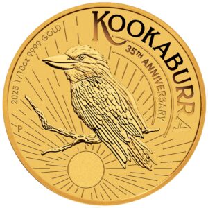 Australia 15 AUD Kookaburra złota moneta 1/10 oz