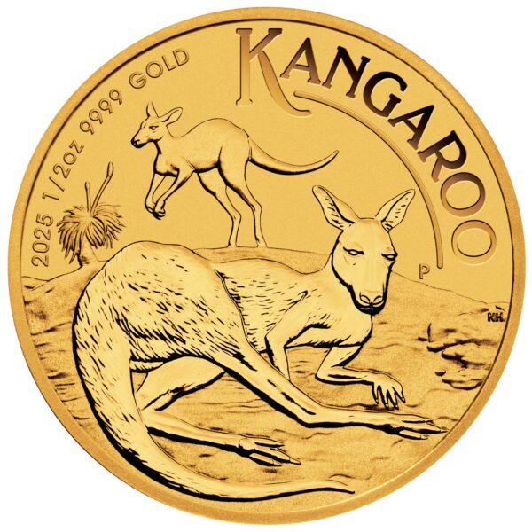 Australia 50 AUD Kangur złota moneta 1/2 oz