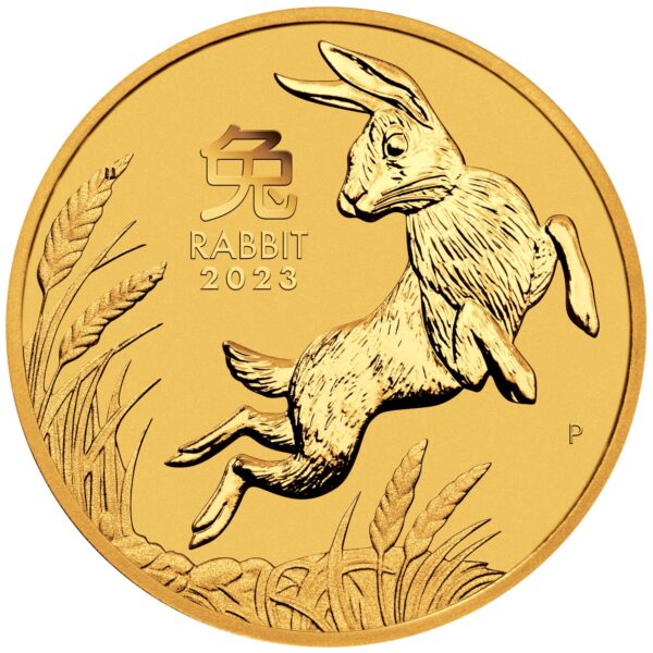 Australia 50 AUD Lunar Rok Królika złota moneta 1/2 oz