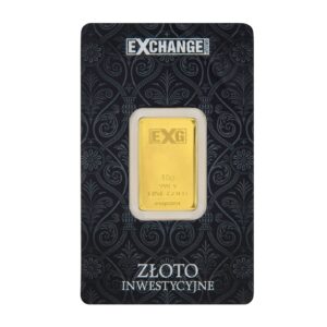 EXG sztabka złota 10 g