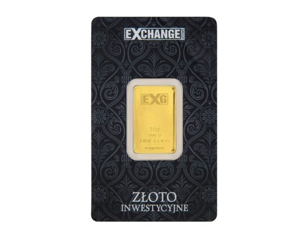 EXG sztabka złota 10 g