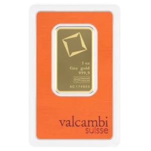 Valcambi sztabka złota 1 oz