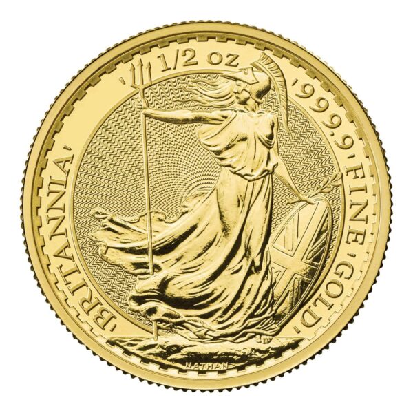 Wielka Brytania 50 GBP Britannia złota moneta 1/2 oz