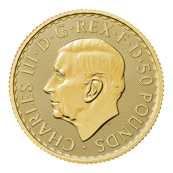 Wielka Brytania 50 GBP Britannia złota moneta 1/2 oz - obrazek 2