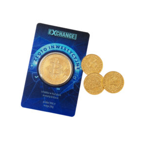 EXG Bitcoin sztabka złota 20 g